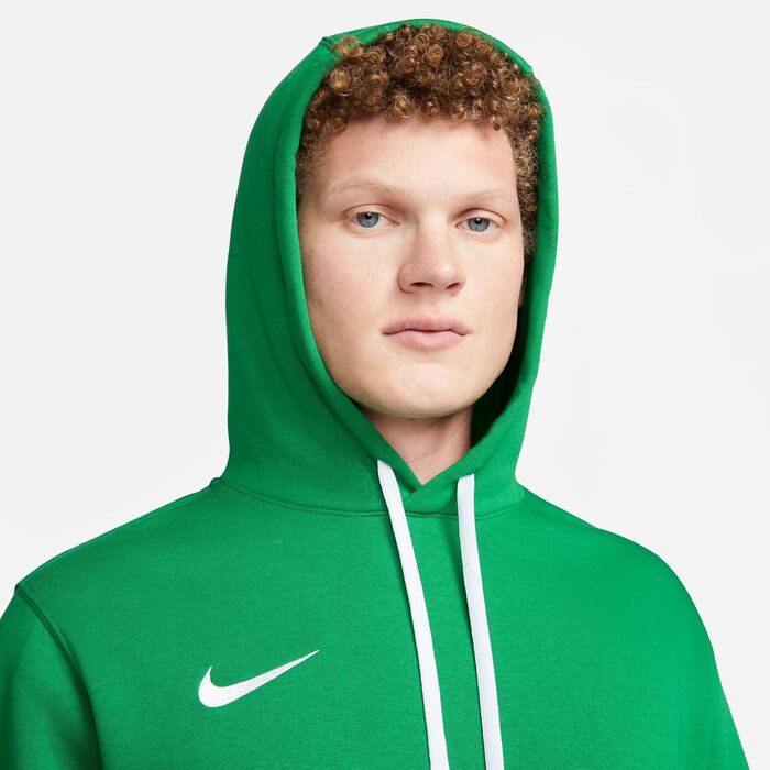 Чоловічий худі Nike Sportswear Club Fleece з капюроном, колір Pine Green/White, розмір L