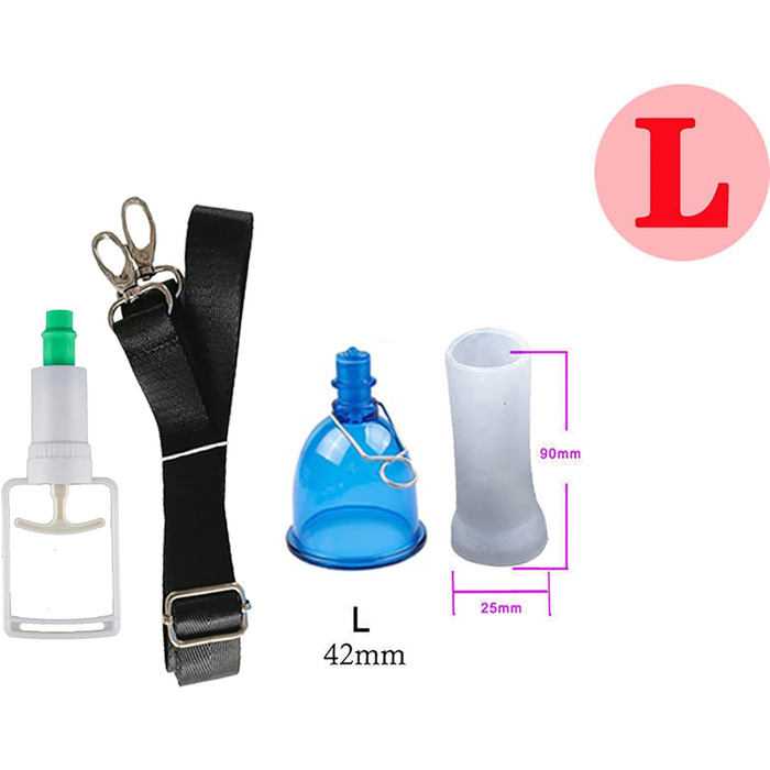 Набір для тренування пеніса Penispumpe Plus: подовження та збільшення, вакуумний насос для чоловіків