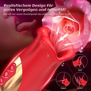 Вібратор для жінок: 10 режимів, 10 рівнів інтенсивності, стимулятор клітора та сосків, іграшка для пар