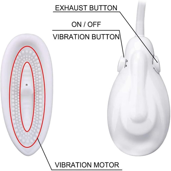 Вібраційний сосок-насос 2-в-1 для клітора, мультифункціональна грудна насос, іграшка для дорослих, для жінок