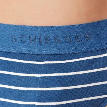 Труси чоловічі Schiesser 3 шт. Bio Baumwolle Multipack - 95/5 Organic (M, Чорний / Синій (920))