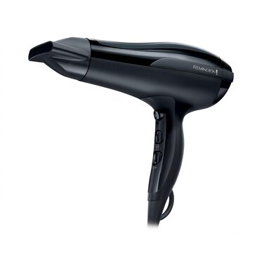 Фен для волосся Remington Pro-Air D5210 з іонізацією, керамічним кільцем та концентратором, 2200 Вт, чорний