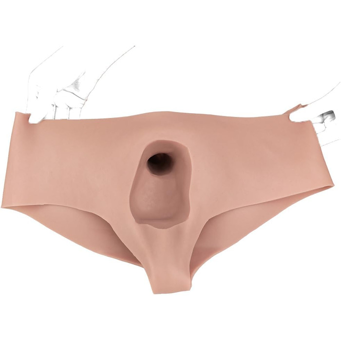 Силіконовий реалістичний пеніс-чохол з імітацією вен та яєчок, 18 см. Чохол для збільшення та подовження пеніса. Для чоловіків.