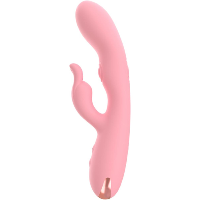 Вібратор для жінок Rabbit з 10 режимами вібрації, стимулятор клітора та G-точки, рожевий | Інтимні іграшки для дорослих