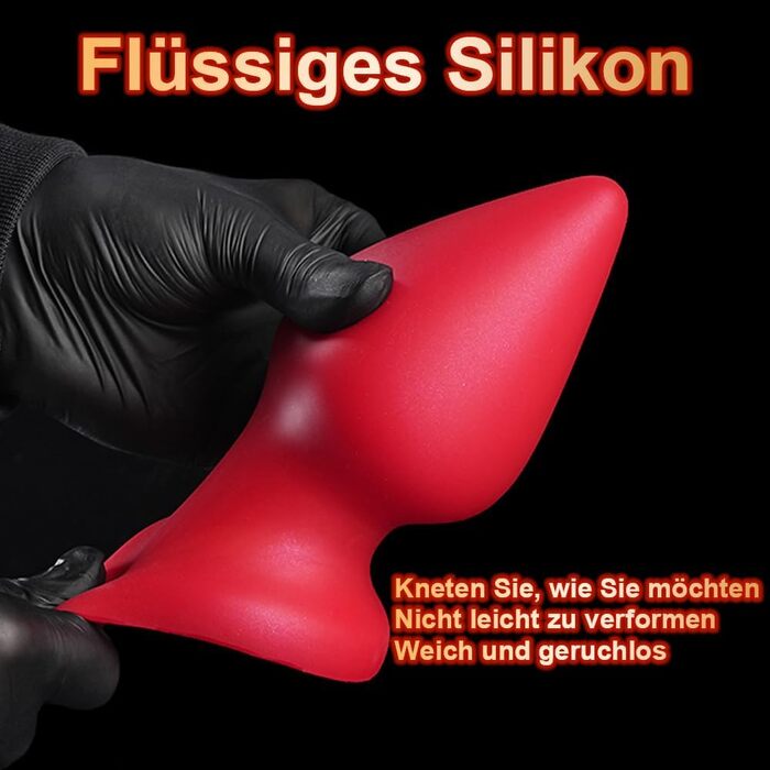 Анальний плагін NAIXBTY з силікону, XL, з присоскою для масажу G-точки та простати. Іграшки для дорослих для жінок та чоловіків