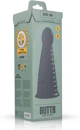 Анальний плаг Devil Dog чорного кольору