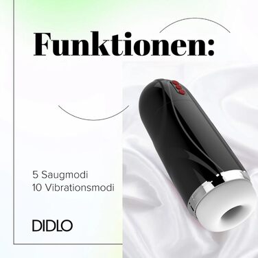 Електричний мастурбатор для чоловіків DIDLO Rotor-MM15 Special Edition від MICAELA SCHÄFER, USB, 30 см