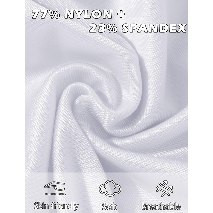 Спортивний комбінезон для чоловіків AIEOE з еластичним блиском, прозорий, облягаючий, для танців та спорту, тіло, розмір XL, білий