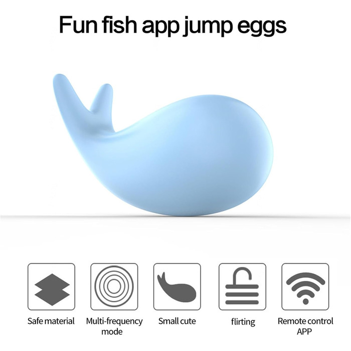 Вібратор з дистанційним керуванням та додатком, 10 режимів, для жінок, портативний, G-Spot, для пар (блакитний)