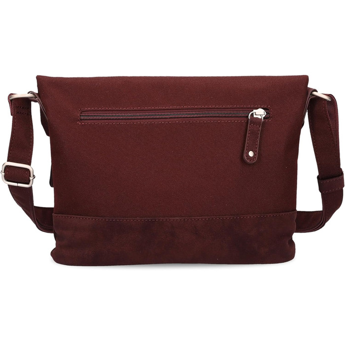 Жіноча сумка-кросбоді Zwei Olli OT6 Rolltop, водонепроникна сумка через плече 2.4 л, двоколірна (Bordeaux)