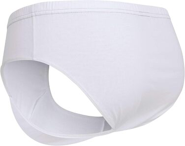 Труси чоловічі Goetzburg 10 шт. з натуральної бавовни, білі