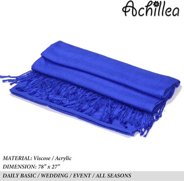 Класичний жіночий килимок Achillea Damen A-001, синій, 80 x 28 см