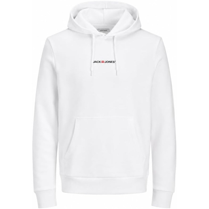 Набір чоловічих худі JACK & JONES (2 шт.) — бавовняний світшот із капюшоном, синій та білий, розмір M