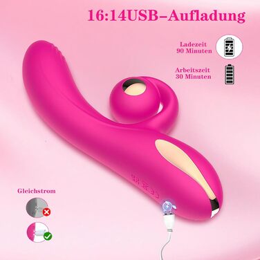 Вібратор для жінок PLNTLEvibration: 10 режимів, стимуляція клітора, для пар