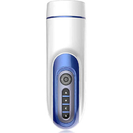 Масажер для чоловіків з нагріванням та 7 режимами вібрації, 3D силіконова вагіна, автоматичний масажер для чоловіків