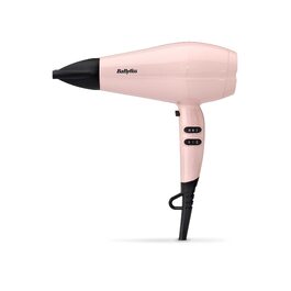 Фен для волосся BaByliss Rose Blush 5337PRE, 2200 Вт, з іонною технологією, 3 температурні та 2 швидкісні режими, рожевий