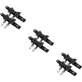 Кліп для шкарпеток Minkissy: регульований ремінь для ніг, пояс, фіксатор для шкарпеток, чорний (3)