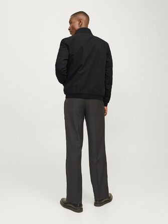 Чоловіча куртка-бомбер JACK & JONES, чорна, розмір XL