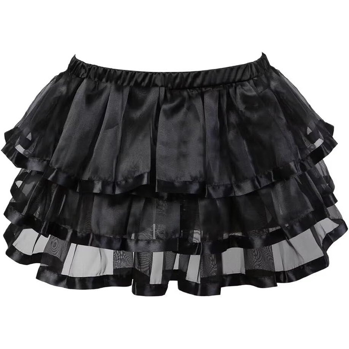 Сукня-корсет, чорна, 6XL: сукня з корсетом, спідниця, корсаж, шнурівка, вінтажний стиль, сексуальний образ, на Хелловін