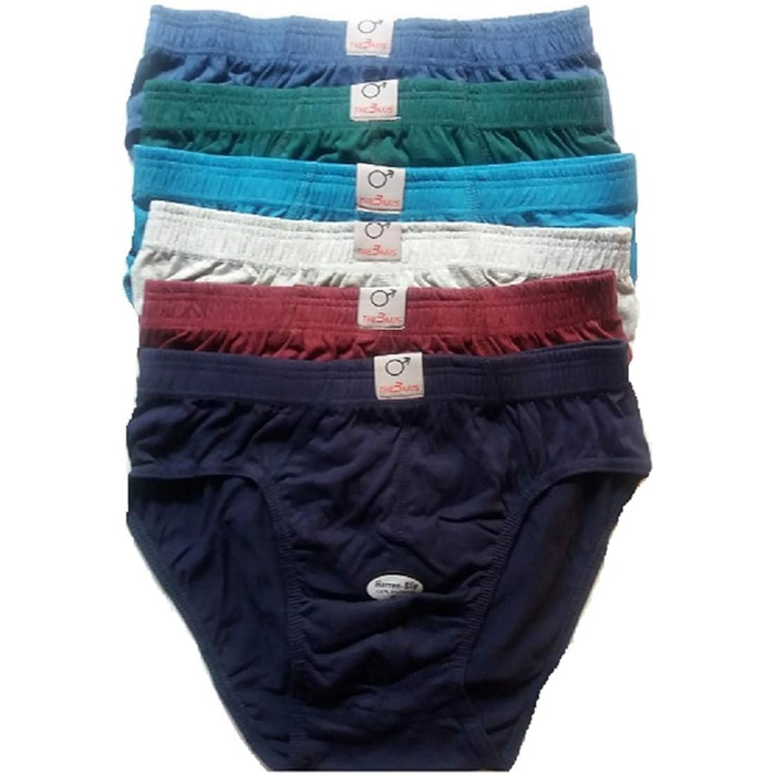 Чоловічі труси BestSae247 з тонкого рипу, 100% бавовна (3, 6, 12 шт. в упаковці). Розміри: 3XL (9 шт.)