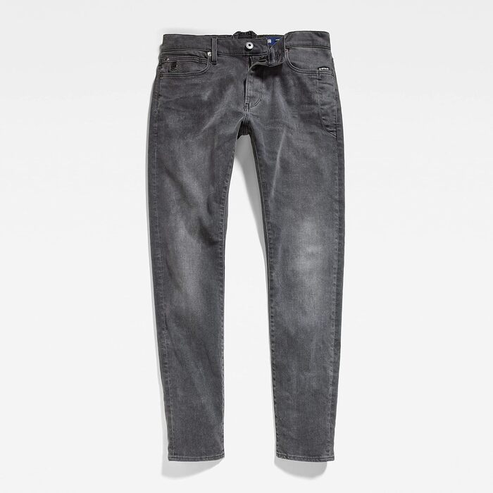 Чоловічі вузькі джинси G-STAR RAW Lancet Skinny сірого кольору Faded Blade, 29W / 32L