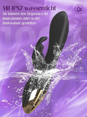 Вібратор для жінок: набір сексуальних іграшок з 10 режимами, кліторальний ділдо, G-spot вібратор, чорний колір