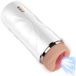 Автоматичний мастурбатор з 10 вібраціями та 5 режимами стимуляції для чоловіків