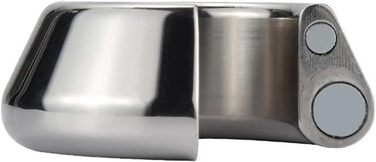 Сталевий кільце для яєчок, розтягувач, прикраса для яєчок - магнітний бондж, вага для яєчок, кільця для контролю - металевий розтягувач, кільце для статевого члена, каук-рінг - секс-іграшки для чоловіків