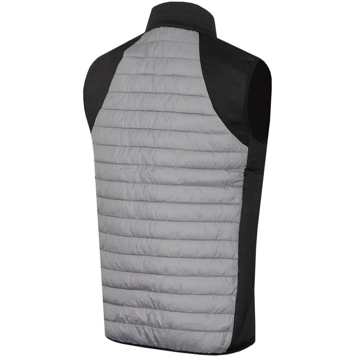 Чоловічий гібридний утеплений жилет Cavin Kein Bodywarmer, розмір 5XL, сріблясто-чорний