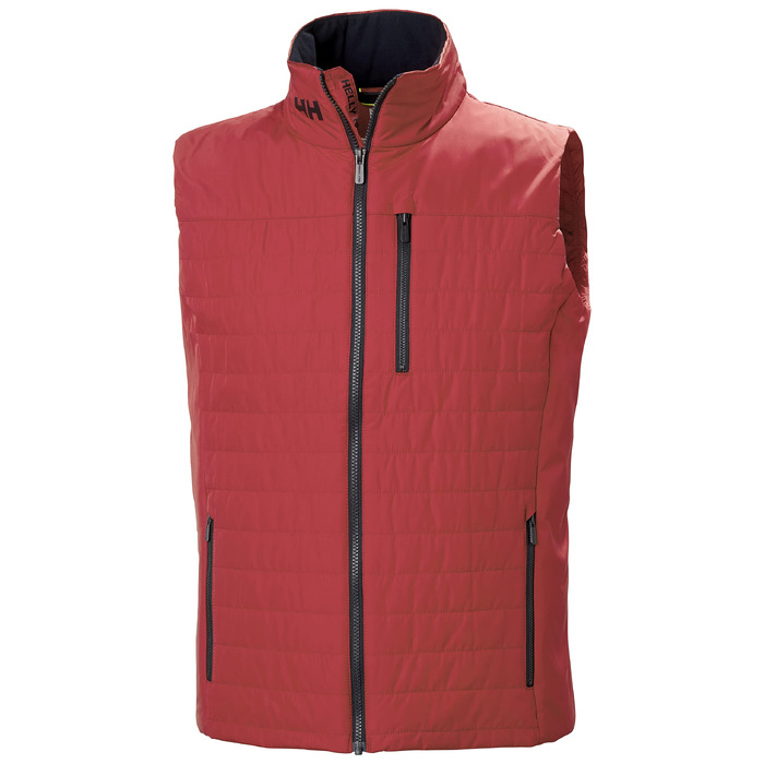 Чоловічий утеплений жилет Helly Hansen Crew Insulator Vest 2.0, червоний, розмір M