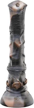 Анальний плагін Nothosaur HUNTER JACK 23.5 см для пар: сталевий, з ременем, для чоловіків та жінок