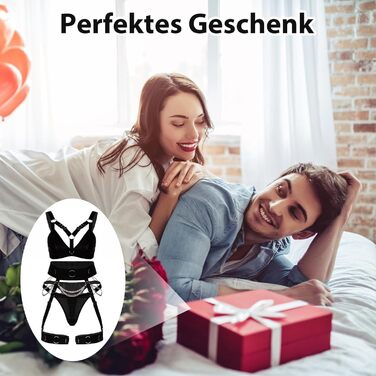 Сексуальна жіноча білизна: комплект Babydoll з бюстгальтером, трусами та поясом. Сучасний костюм, боді, великі розміри. Чорний колір.