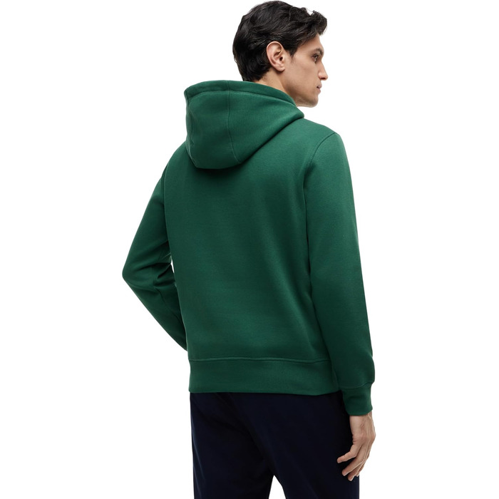 Чоловічий худі Tommy Hilfiger з капюшоном та логотипом Toy Logo, колір Street Green, розмір XL