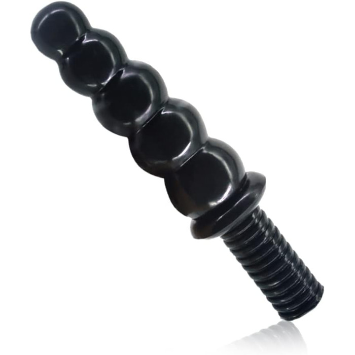 Анальний масажер Roluck Giant - гнучкий, з різьбою, для чоловіків та жінок, з ПВХ, для тренувань та простати