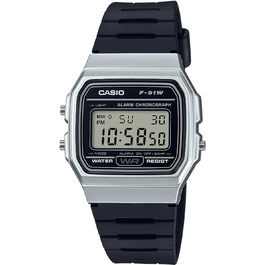 Наручний годинник Casio F-91WM унісекс, сріблястий