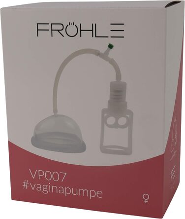 Насос вагінальний Frohle VP007 Solo Professional, прозорий (1 шт.)
