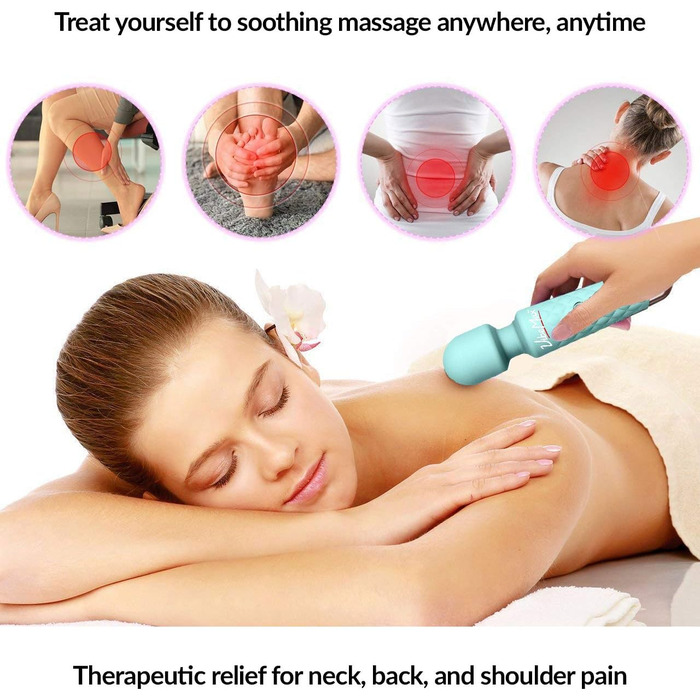 Масажер VibeMax: Бездротовий, Водонепроникний, Міні, Турквоаз