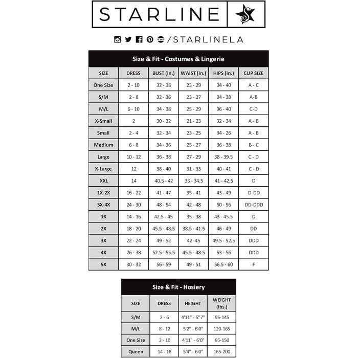 Костюм покоївки Starline для жінок з фартухом, чорний