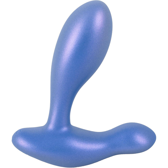 Вібратор Sweet Smile Flexible - 3,3 см (Анальний, Металевий, Синій)