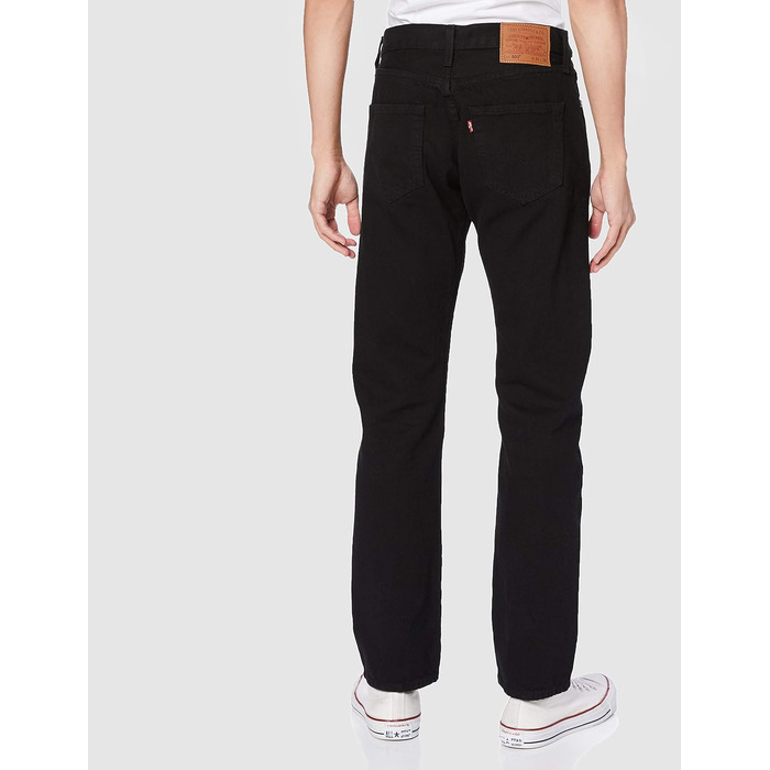 Чоловічі джинси Levi's класичні, чорні (розмір 36W / 34L)