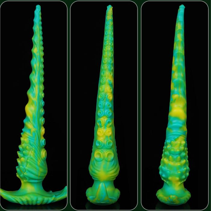 Анальний дилда MACQIU з щупальцями, екстремально велика, для чоловіків та жінок