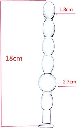 Набір скляних дилда: 5 шт. для анального секса, стимуляція G-точки, SM-іграшки для чоловіків та жінок