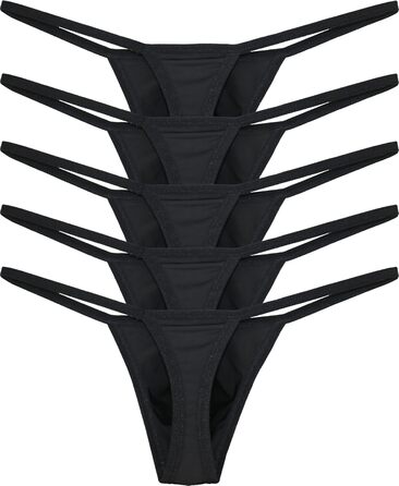 Сліп-труси чоловічі iKingsky (5 шт. в упаковці, чорний, S)