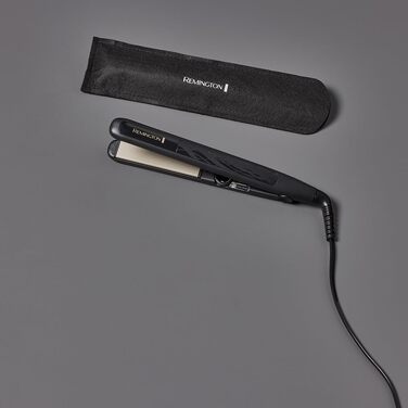 Випрямляч для волосся Remington Ceramic Straight S3500 з кераміко-турмаліновим покриттям, чорний