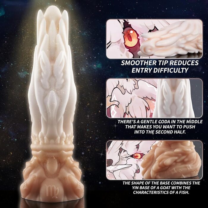 Реалістичний мастурбатор для чоловіків VIRGO'S THRONE - мастурбатор з анатомічною формою, великий анальний секс-іграшка для чоловіків, універсальний розмір (M, Ангел)