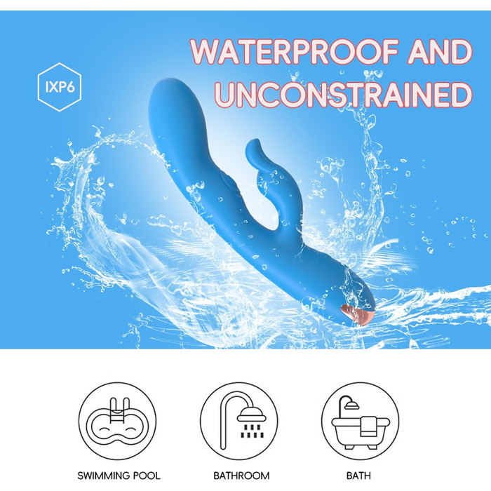 Вібратор для жінок Rabbit з 10 режимами вібрації, стимулятор клітора та G-точки, рожевий | Інтимні іграшки для дорослих