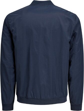 Чоловіча куртка-бомбер JACK & JONES Blousonjacke, темно-синя, розмір 5XL