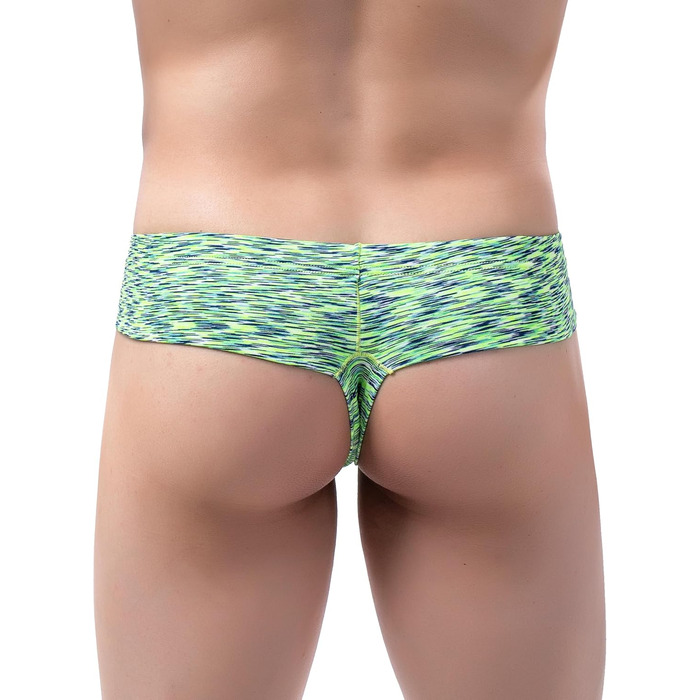 Танга чоловічі iKingsky, смугасті, сексуальні, низька талія, 4 шт. в упаковці