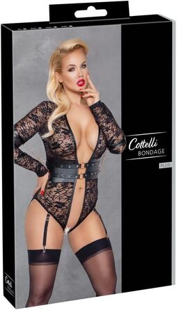 Корсет для боді-моделінгу Cottelli Bondage Body Schwarz 3XL
