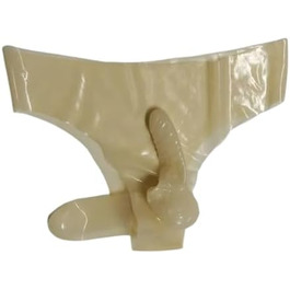 Шкарпетки з латексу ALMYMM для чоловіків з анатомічною вставкою, прозорі, універсальний розмір